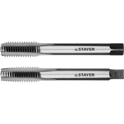 Комплект метчиков STAYER M10х1.5/2шт 28025-10-1.5-H2