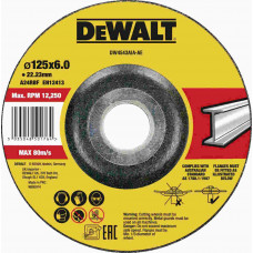 Шлифовальный круг по металлу DeWalt 115х6x22,2мм DWA4514IA