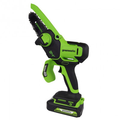 Пила цепная аккумуляторная Greenworks G24MCS10K2 (24В, 2Ач) 2008207UA