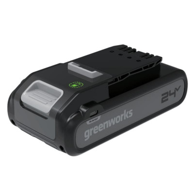 Аккумулятор Greenworks G24B4+ (24В, 4Ач,с двумя USB-C разъемами) 2940407