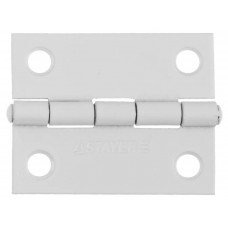 Дверная петля STAYER 50x38x1.25мм, 1шт, белая 37611-50-2