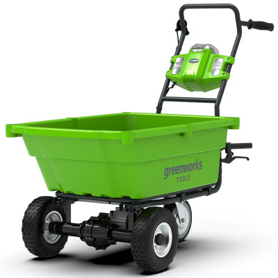 Тележка садовая самоходная Greenworks G40GC (без АКБ и ЗУ) 7400007