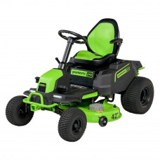 Трактор садовый аккумуляторный Greenworks GC82LT107 (без АКБ и ЗУ) 7404507