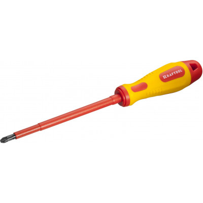 Диэлектрическая отвертка KRAFTOOL PH3х150мм 250084-3-150