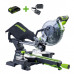 Пила торцовочная аккумуляторная Greenworks GD24MS216 (24В, 2Ач) 1501707UA Пила торцовочная аккумуляторная Greenworks GD24MS216 (24В, 2Ач) 1501707UA