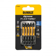 Биты DeWalt PZ2, 50мм, 5шт DT7391T