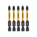 Биты DeWalt PZ2, 50мм, 5шт DT7391T