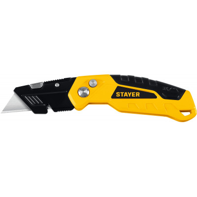 Нож STAYER с трапециевидным лезвием тип А24 0946