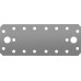 Крепежная пластина ЗУБР КП-2.5 140x55x2.5мм 31023-140 Крепежная пластина ЗУБР КП-2.5 140x55x2.5мм 31023-140