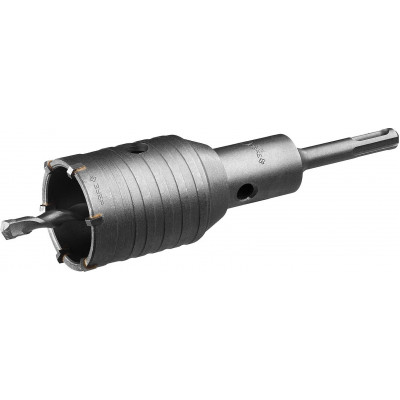 Коронка буровая в сборе ЗУБР 50мм, SDS-Plus 2918-50