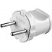 Вилка прямая STAYER MAXElectro белая, 6А/220В 55150-W Вилка прямая STAYER MAXElectro белая, 6А/220В 55150-W