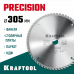 Пильный диск по дереву KRAFTOOL PRECISION 305х30мм;60Т 36952-305-30