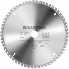 Пильный диск по дереву KRAFTOOL PRECISION 305х30мм;60Т 36952-305-30