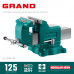Слесарные тиски KRAFTOOL GRAND 125 мм 32702-125
