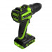 Шуруповерт аккумуляторный Greenworks DD345 (24В, 4Ач) 3708307CUB