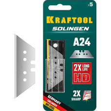 Трапециевидные лезвия KRAFTOOL SG-A24 тип А24/5шт 09625-S5_z02