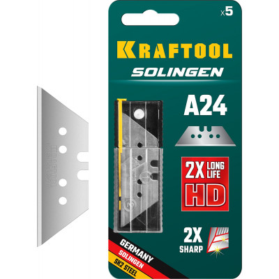Трапециевидные лезвия KRAFTOOL SG-A24 тип А24/5шт 09625-S5_z02