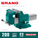 Слесарные тиски KRAFTOOL GRAND 200мм 32702-200