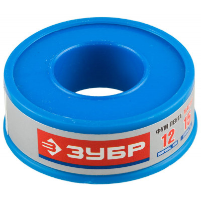 Фумлента ЗУБР 0.1ммx12ммx15м, 0.40г/см3 12373-12-040