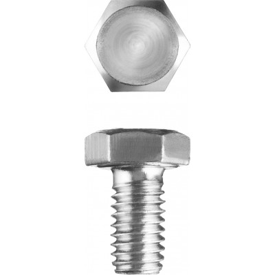 Болт ЗУБР M6x10мм, ГОСТ 7798-70, кл.пр.5.8, 5кг 303080-06-010