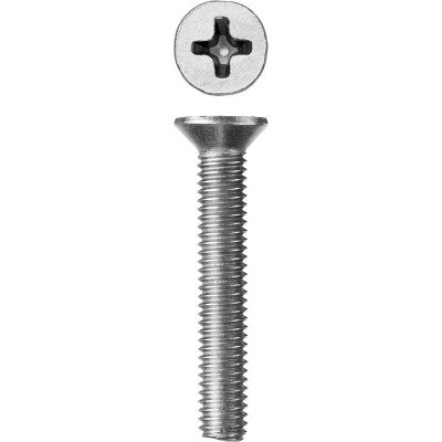 Винт с потайной головкой ЗУБР M5x30мм, DIN 965, кл.пр.4.8, 5кг 303110-05-030