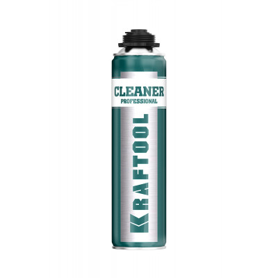 Очиститель монтажной пены KRAFTOOL CLEANER 500мл 41189_z01