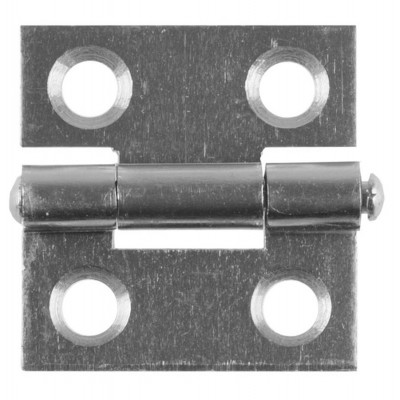 Дверная петля STAYER 25x24x1мм, 1шт, белый цинк 37611-25-1