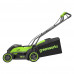 Газонокосилка аккумуляторная Greenworks GD40LM361 (40В, 4Ач) 2520807UB