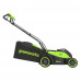 Газонокосилка аккумуляторная Greenworks GD40LM361 (40В, 4Ач) 2520807UB