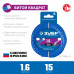 Леска для триммера ЗУБР ВИТОЙ КВАДРАТ, 1.6мм, 15м 71030-1.6