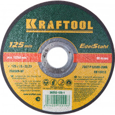 Круг отрезной по нержавеющей стали KRAFTOOL 125x1.0x22.2мм 36252-125-1.0
