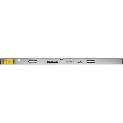 Правило-уровень с ручками STAYER GRAND 2м, 2 глазка 10752-2.0