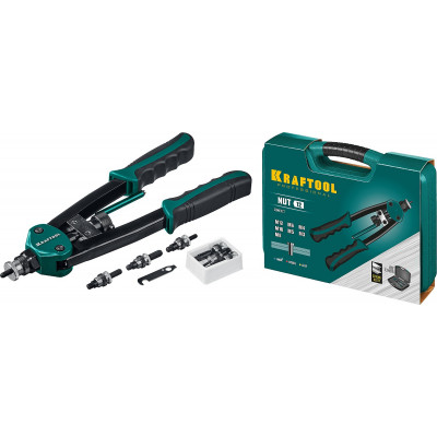Резьбовой двуручный заклепочник KRAFTOOL NUT-12 М3-М12 31183