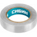 Изолента СИБИН (ПВХ, 15ммx10м, белая) 1235-8 Изолента СИБИН (ПВХ, 15ммx10м, белая) 1235-8