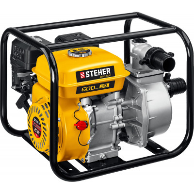Мотопомпа бензиновая STEHER WPC-600