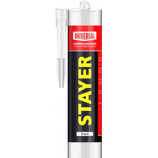 Силиконовый герметик STAYER белый, 260мл 41213-0_z01