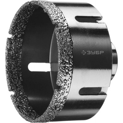 Алмазная коронка ЗУБР 83мм, М14 29865-83