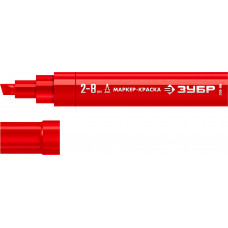 Маркер-краска ЗУБР МК-800 красный, 2-8мм 06327-3