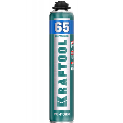 Монтажная пена KRAFTOOL PRO 65 пистолетная, 850мл 41184_z01