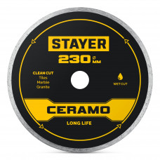 Диск алмазный STAYER CERAMO 230x22.2/25.4мм 3664-230_z03