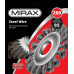 Щетка дисковая для УШМ MIRAX 200мм 35140-200