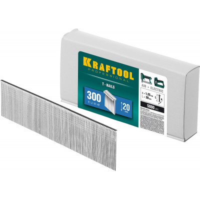 Гвозди KRAFTOOL тип 300/20мм/5000шт 31785-20