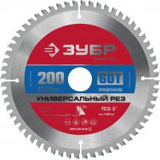 Пильный диск по алюминию ЗУБР 200x30мм;60Т 36916-200-30-60_z01