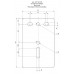 Ручная барабанная тросовая лебедка STAYER MAXPull 0.9т, 8м 43112-0.9