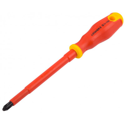 Диэлектрическая отвертка STAYER PH3х150мм 25142-3-15_z01