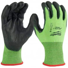 Перчатки Milwaukee Hi-Vis Cut level с защитой от порезов 5, M/8 4932479932