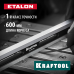 Поверочная линейка KRAFTOOL ETALON 600х35х15мм 34277