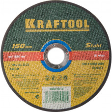 Круг отрезной по металлу KRAFTOOL 150x1.6x22.2мм 36250-150-1.6