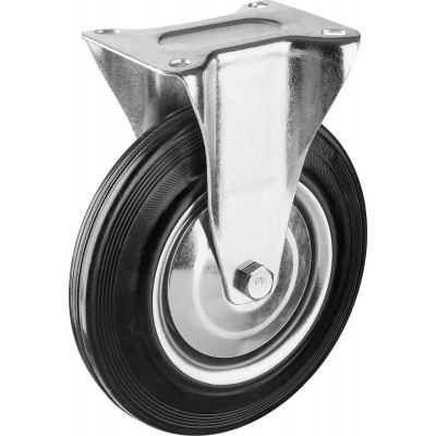 Колесо ЗУБР 200мм/185кг, неповоротное 30936-200-F