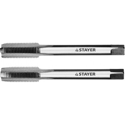 Комплект метчиков STAYER M10х1/2шт 28025-10-1.0-H2
